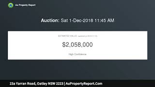 23a Yarran Road, Oatley NSW 2223 | AuPropertyReport.Com