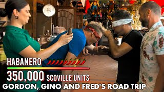 Gordon & Gino Blindly Eat Habaneros Gordon, Gino And Freds Road Trip