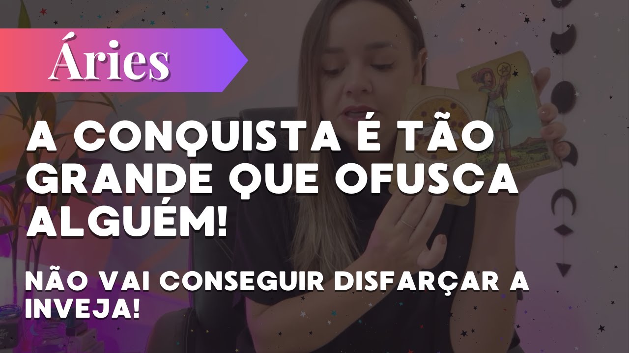 ÁRIES✨A CONQUISTA É TÃO GRANDE QUE OFUSCA ALGUÉM🔥NÃO ESTAVA PREPARADA PRA TE VER VENCER! 