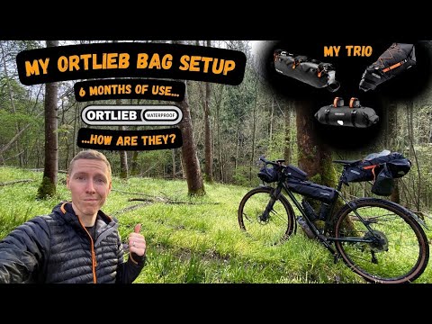 Vídeo: Ortlieb bikepacking bag review