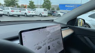 Can Tesla FSD deliver groceries from Walmart? (While spotting Cybertruck in the wild?)