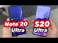 Galaxy NOTE 20 ULTRA VS Galaxy S20 ULTRA | Primer duelo!!