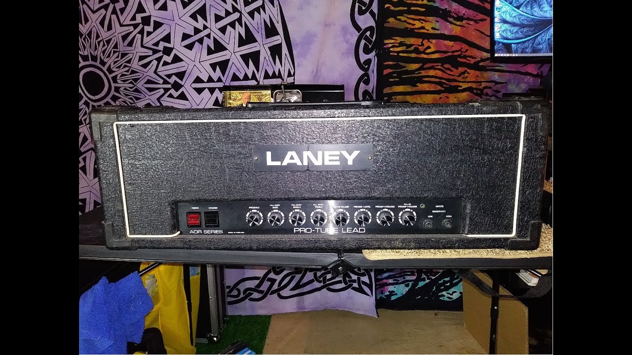 I bought another broken amp! Laney AOR Pro Tube Lead 50W Amp Nerd