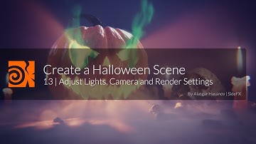 13 | Adjust Lights, Camera and Render Settings