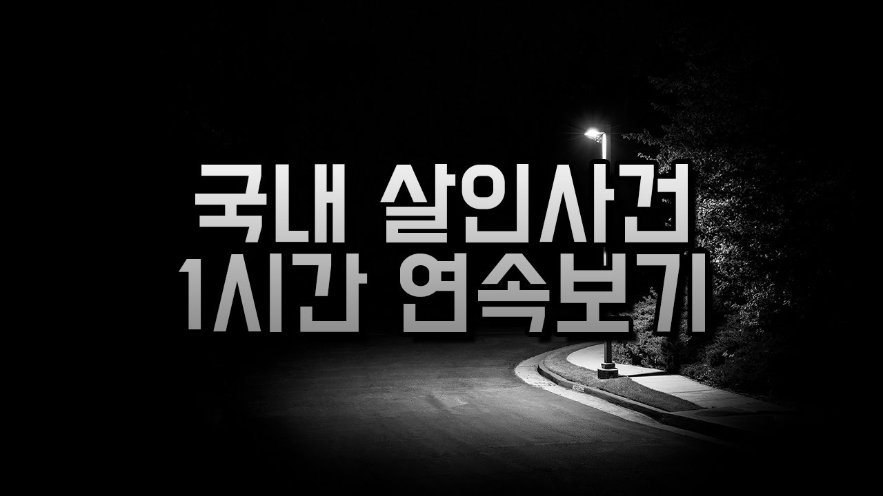 충격적인 우리나라 살인사건 연속보기