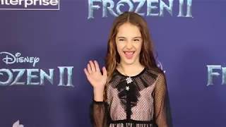 Julia Butters - premiere of Frozen 2