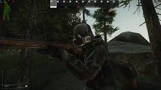 Scav shooting paintball