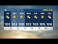 Another toasty forecast for Las Vegas!