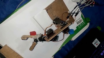 Detección y clasificación de colores RGB con brazo robótico usando MATLAB