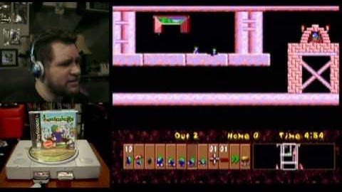 Crow Plays Lemmings & Oh No! More Lemmings (Sony Playstation)