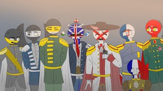 Stuck in an Elevator | Historical Countryhumans