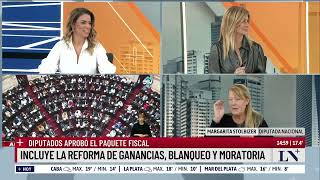 La palabra de Margarita Stolbizer tras la media sanción a la Ley bases y el paquete fiscal