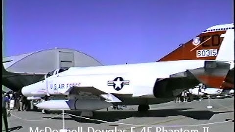 Edwards AFB Open House, November 8, 1987 - Static Displays part 1