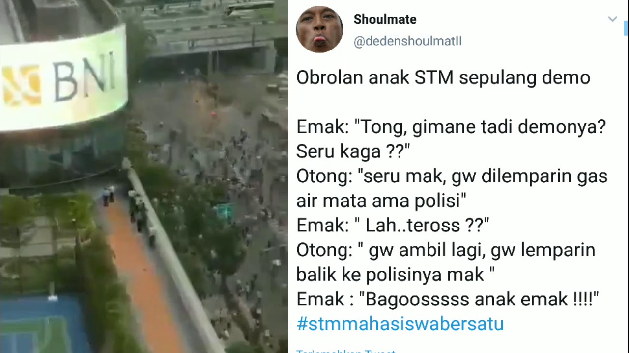 Obrolan Kocak Anak Stm Ketika Pulang Kerumah Epic Comeback Gas Air Mata Youtube