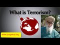 What is terrorism  by maulana wahiduddin khan ll rediscover islam