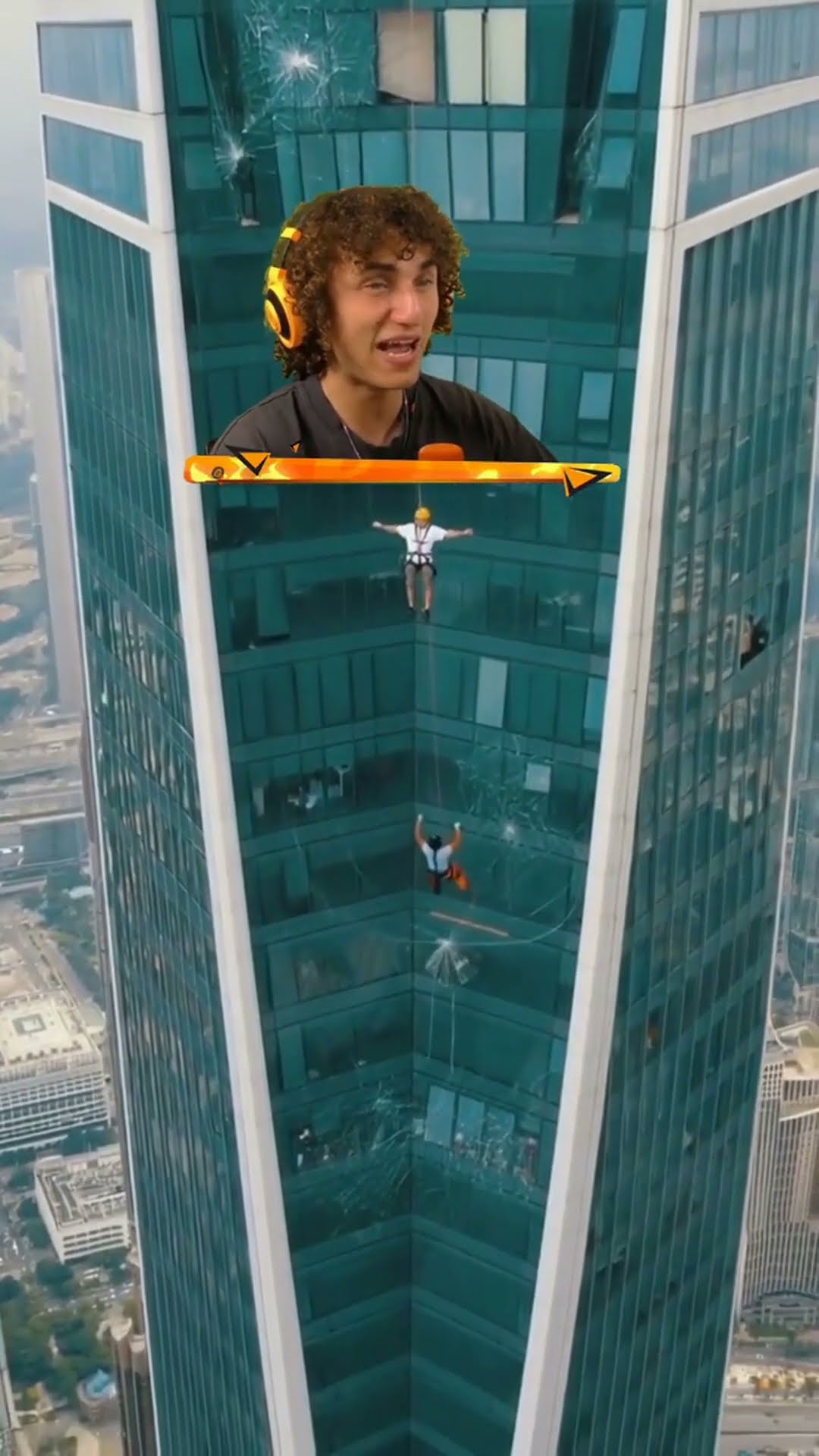 Climbers Descend From SHATTERED Skyscraper!