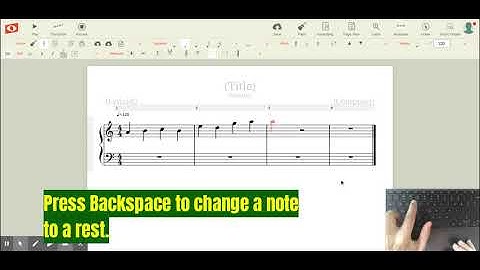 Noteflight Tutorial, Keyboard Shortcuts