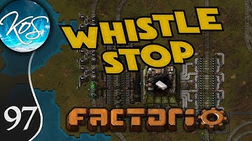 Whistle Stop Factorio Ep 97: TRAIN BONANZA! - Mod Spotlight, Let