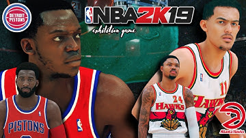 NBA 2K19 | Pistons vs Hawks | Xbox Series X gameplay
