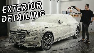 Mercedes C Class Exterior Detailing - Car Detailing