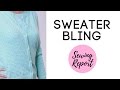 DIY Project: Adding Bling to a Sweater [Crystal Katana Pick Up Tool]