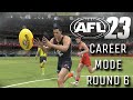 AFL 23 Career mode round 6