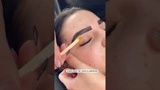 Brow Lamination Transformations Resimi