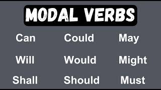 Modal verbs| All modal verbs| Can,could,will, would,shall,should,may,might,must