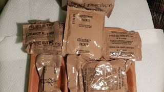 1998 LRP Long Range Patrol Ration MRE Ration Review Chicken Ala King LURP