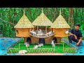 Rescue rabbits build the dream house for rabbits and aquarium water park for crayfish