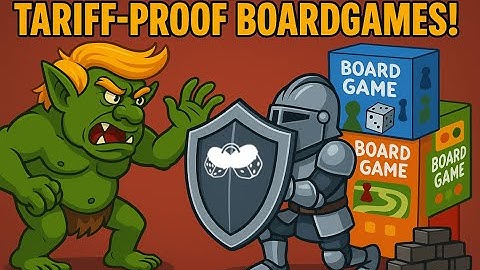 Tariff-proof boardgames! A newbie guide to Print and Play games!