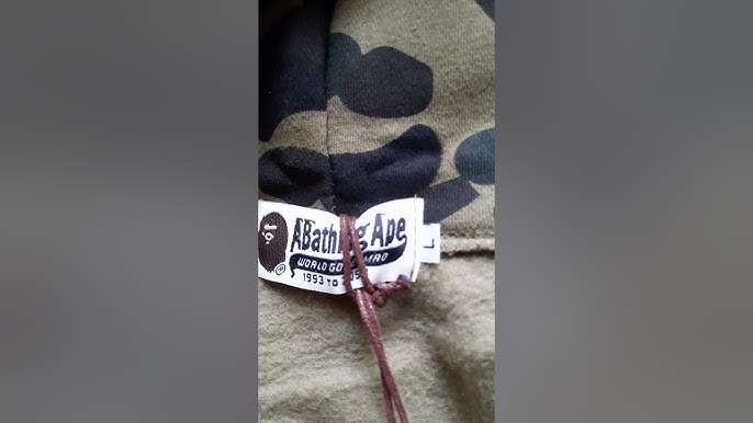 Bape Hoodie - Zipper Legit Check Guide [LCA]