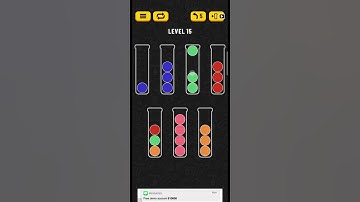 Ball sort puzzle level 15