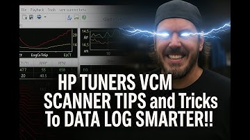 HP Tuners VCM Scanner Tips and Tricks To Data Log Smarter!!