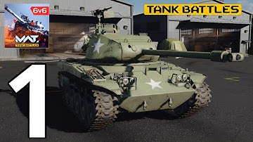 MWT: Tank Battles - Gameplay Walkthrough Part 1 (iOS, Android)