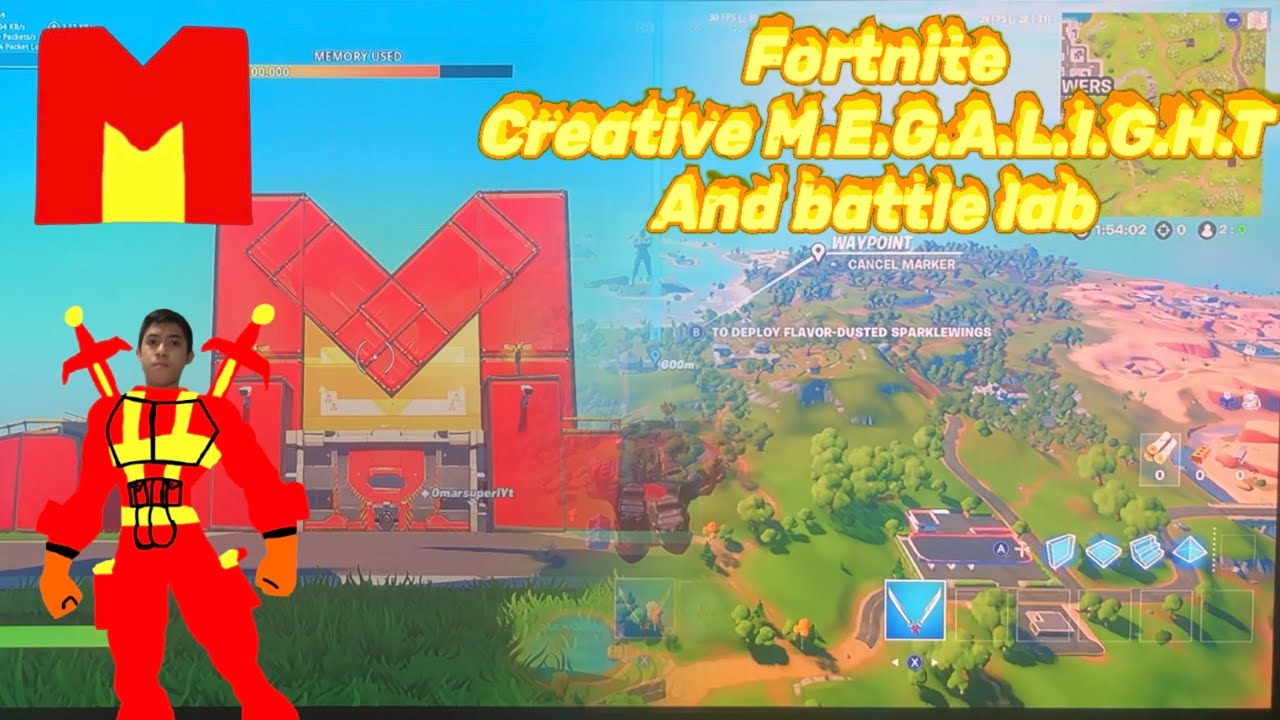 Fortnite creative headquarters and battle lab YouTube