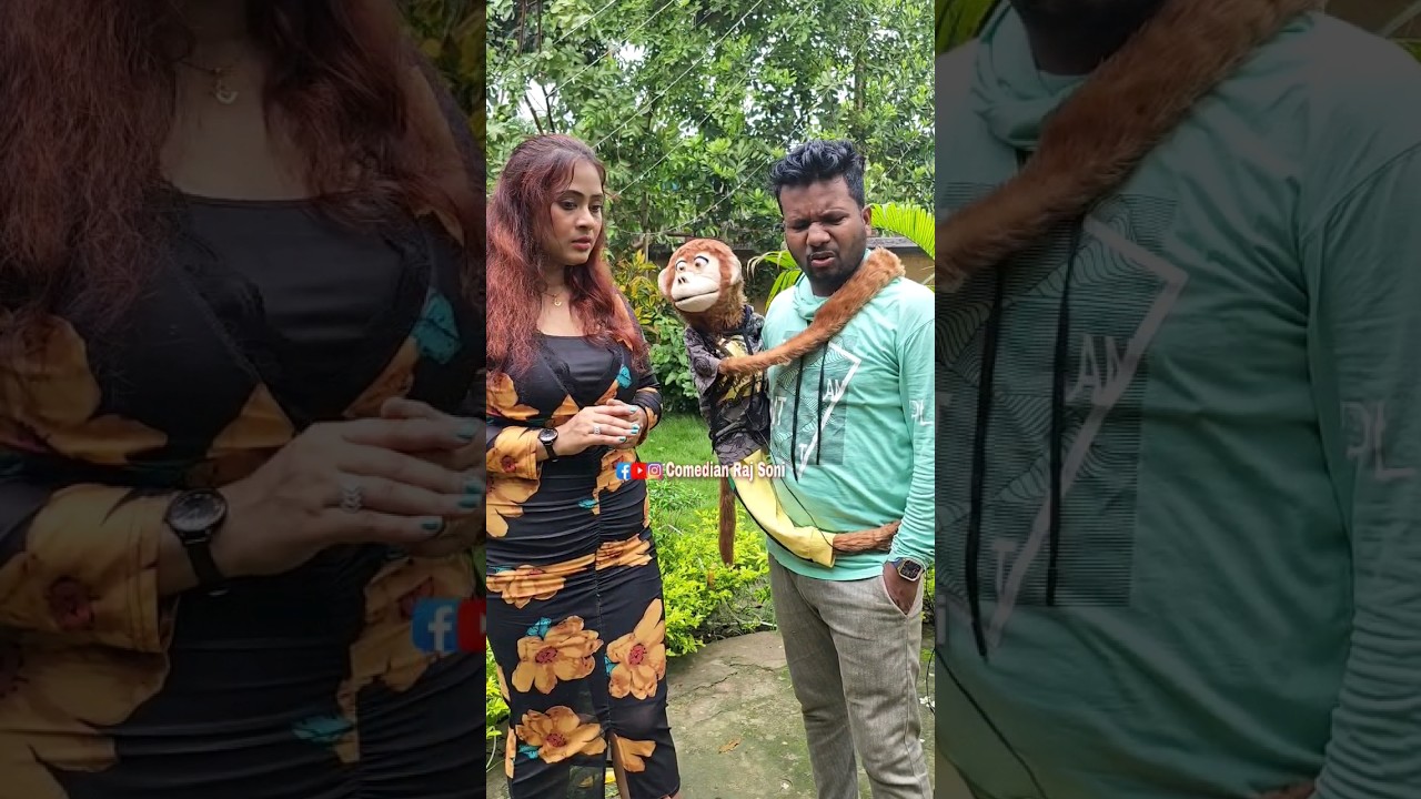 Chhoti zyada sundar hai 😜🐒😀 