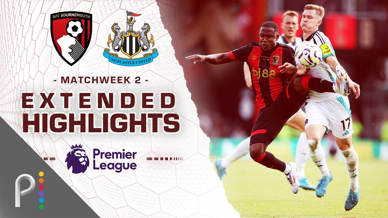 Bournemouth v. Newcastle United PREMIER LEAGUE HIGHLIGHTS 8/25/2024