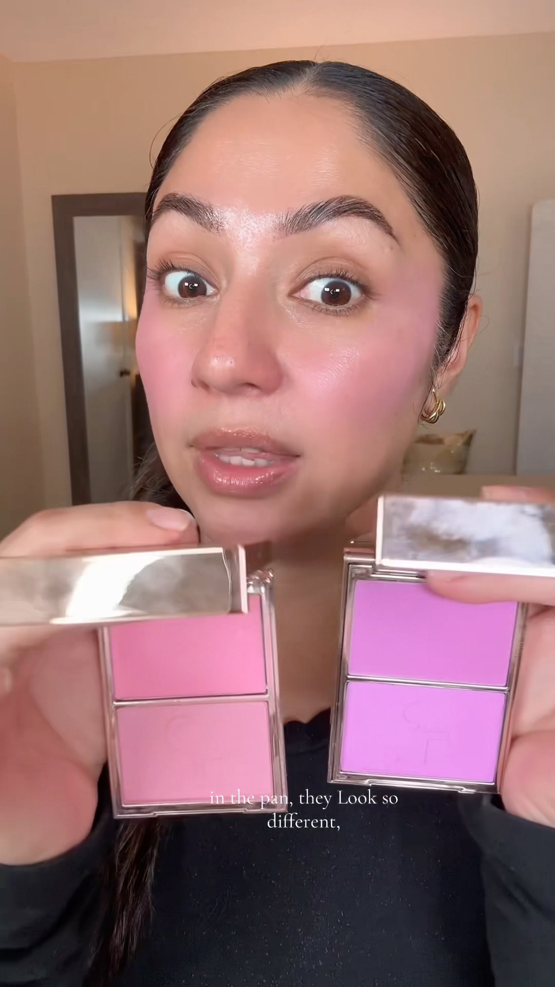 Patrick Ta Blush in Thank Me Later swatch and comparison - YouTube