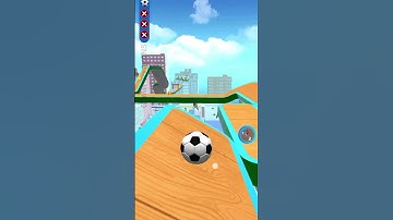 Sky Rolling Ball 3D - Level 57, SpeedRun Gameplay, Android IOS, Amaizing Ball Game #shorts #gameplay