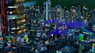 Город Будущего В Simcity 2013. Работа Экстренных Служб И Общественного Транспорта