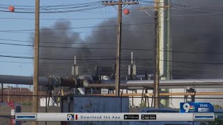 Large fire reported at SA Recycling Plant in El Paso's Lower Valley
