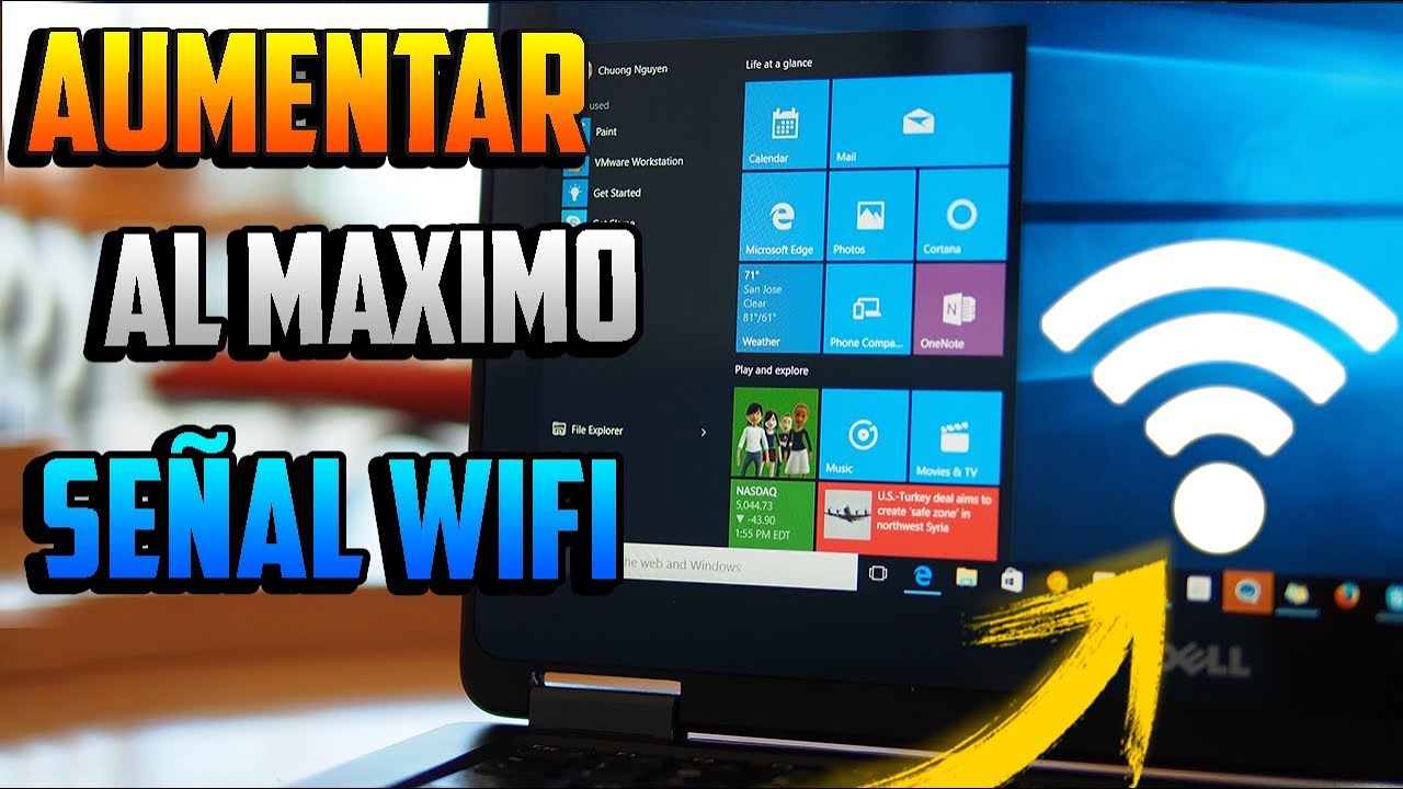 Como Aumentar al MAXIMO Señal WIFI / En WINDOWS 10 / Sin programas 