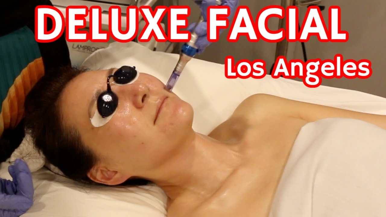 미국LA 피부마사지 Relaxing Deluxe Facial Treatment with Brigitte Tolson (Green Chemistry)