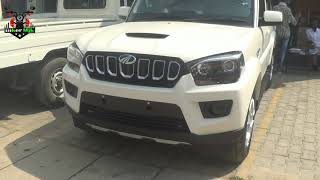 Mahindra Scorpio white color Bs6 New model 2021, Mahindra Scorpio S7 Bs6 PriceMahindra Scorpio