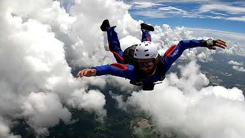 My category D-2 AFF jump .