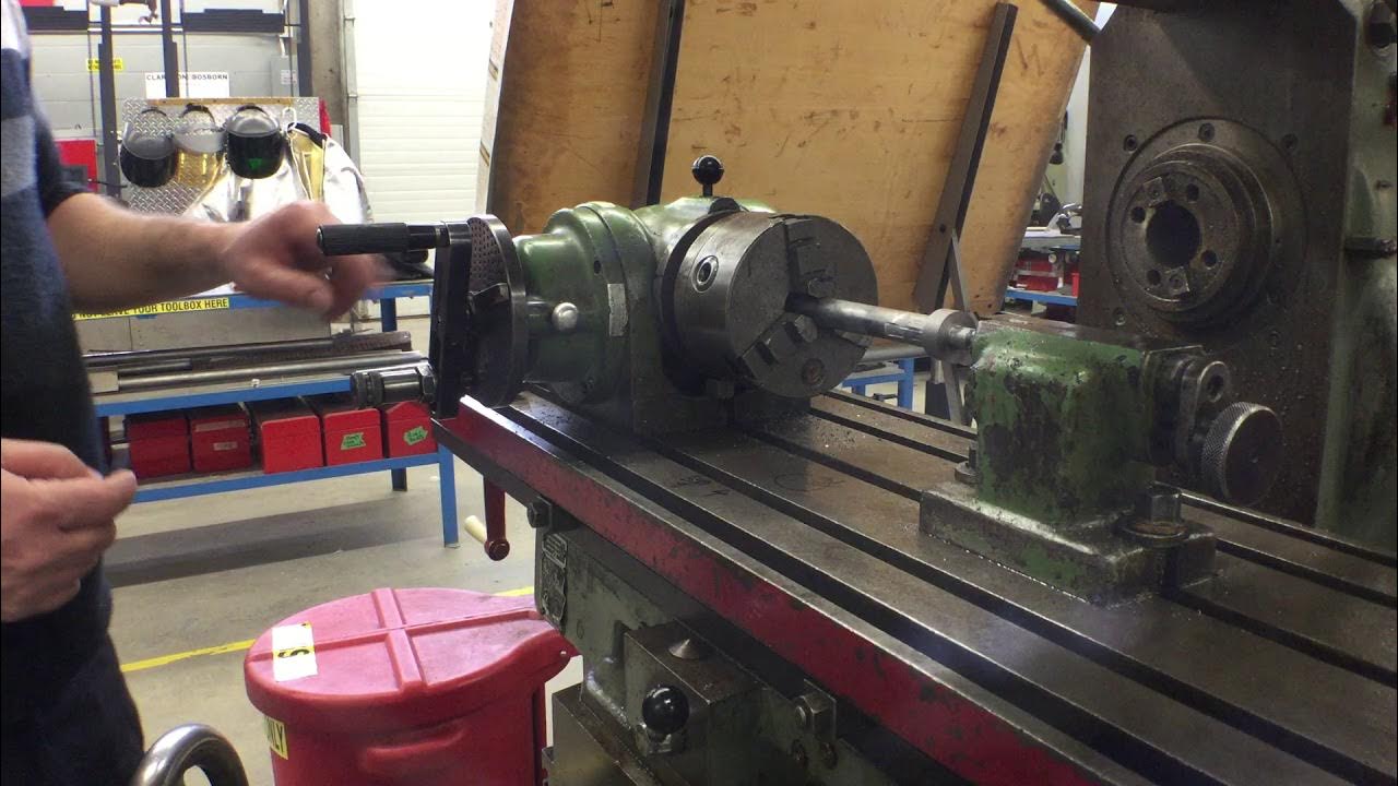 Horizontal Mill Indexing Head Setup YouTube