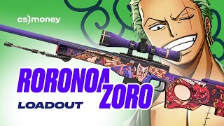 ONE PIECE: Amazing Roronoa Zoro CS:GO LOADOUT | ANIME CS:GO Skins screenshot 2