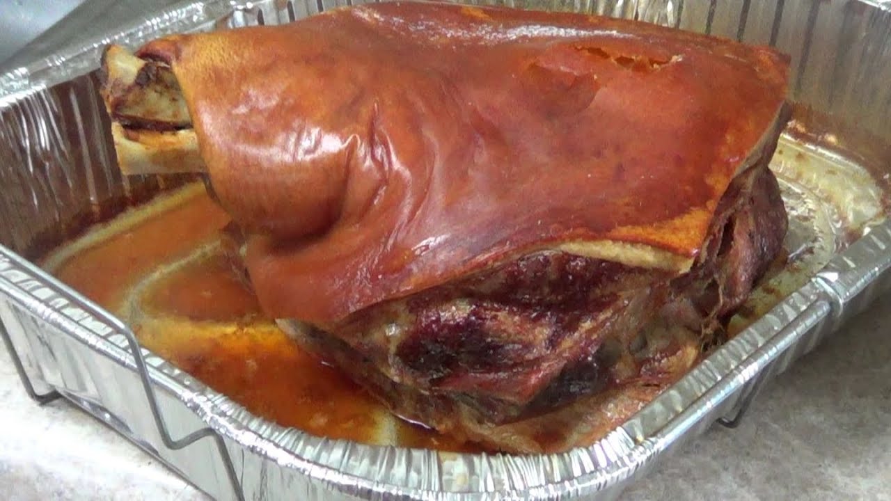 A Simple Way To Roast A Pork Leg Christmas Holiday New Years Eve Family Dinner Youtube