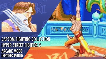 CAPCOM FIGHTING COLLECTION (HYPER STREET FIGHTER 2) ARCADE MODE: SUPER TURBO VEGA